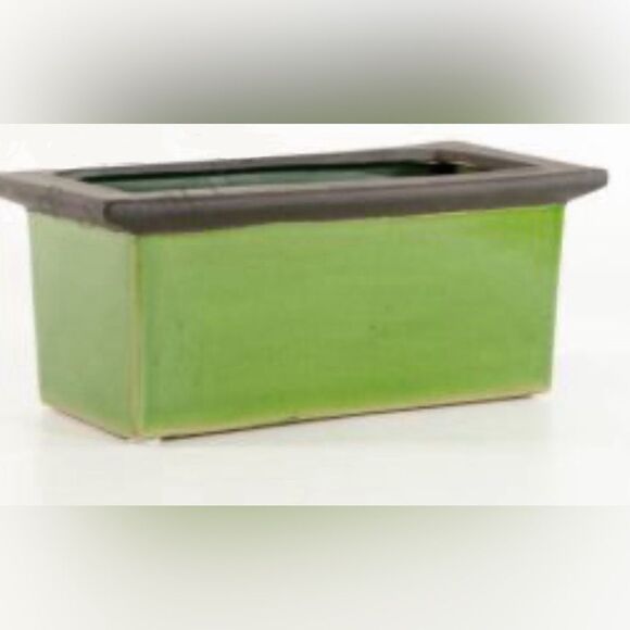 Ceramic rectangle planters - Picture 1 of 7